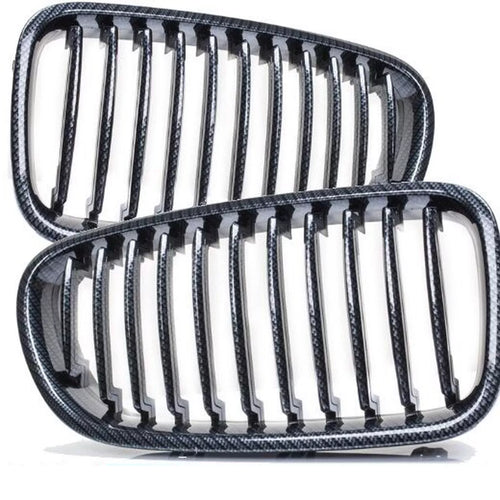 2x Griglia carbonio Lucido per BMW F10 F11 anche M M5