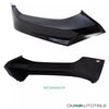 Spoiler anteriore Nero Lucido per BMW Serie 1 F20 F21 LCI M Sport