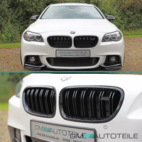 Griglia per BMW Serie 5 F10 F11 F18  Lucido doppia barra anche M