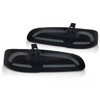 Luci posteriori full LED Lightbar per Seat Ibiza 6L 2002-08 Nero/fumo