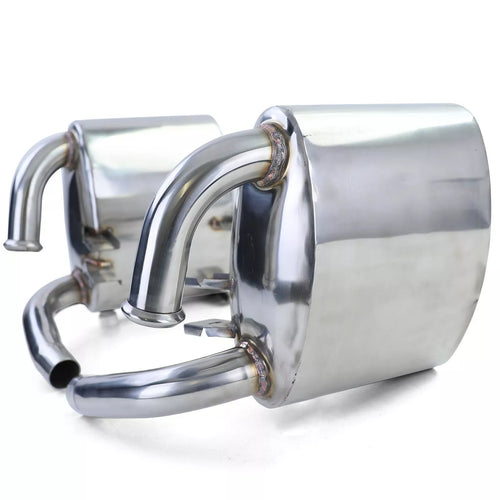 Silenziatore Sportivo Scarico Acciaio Inox, per Porsche 911 996 C2 C4 4S 98-05