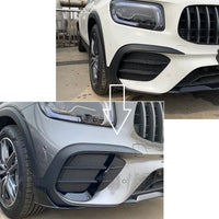 SPLITTER ANTERIORE NERO per MERCEDES X247 GLB AMG PACCHETTO