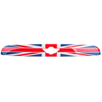 Maniglia portellone cover Union Jack adatta per Mini F55 F56 F57 13-17