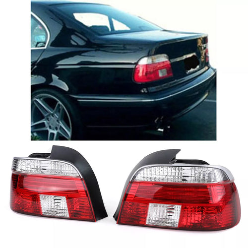 Luci posteriori trasparente rosso bianco cristallo BMW Serie 5 E39 95-00