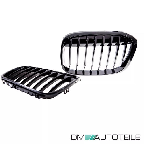 Set Griglia Nero griglia lucida per BMW X1 F48 2014