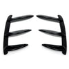 AERO FLAPS NERO posteriore per Mercedes W176 Classe A