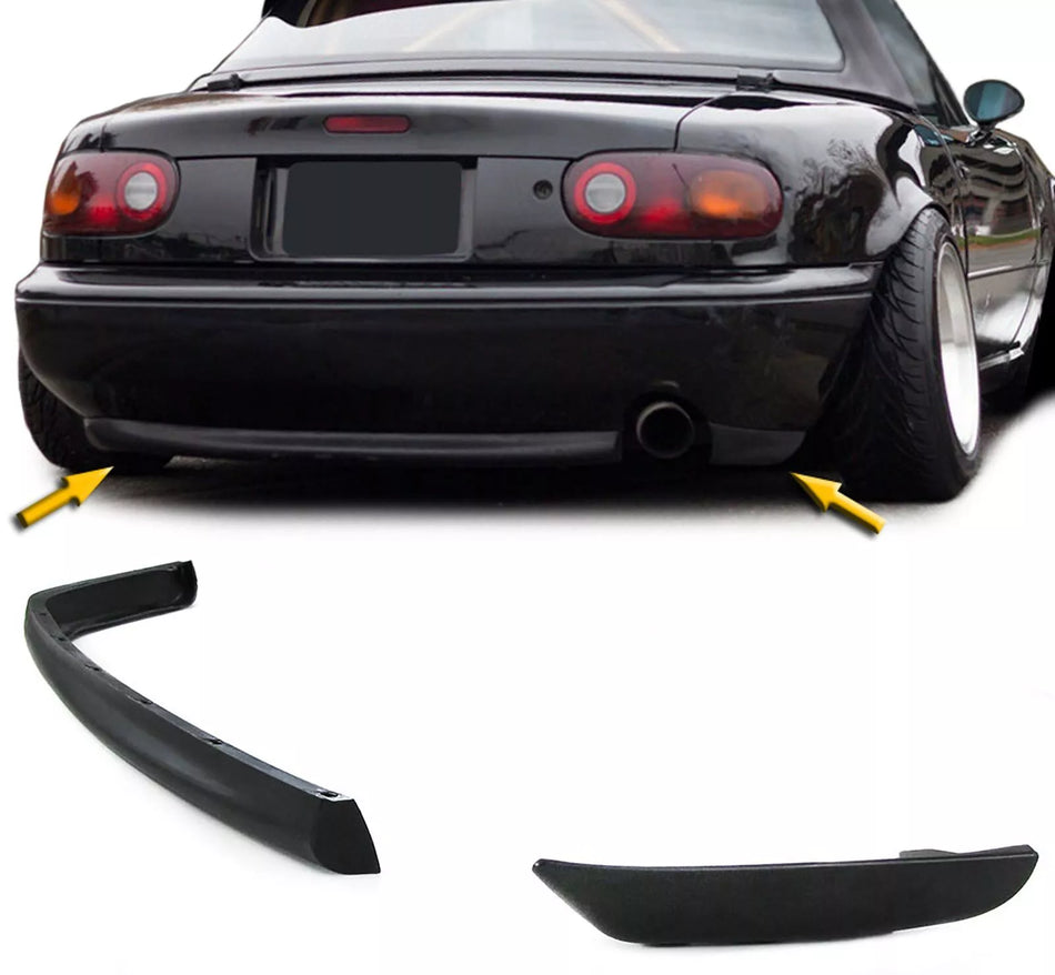 Spoiler posteriore stile R diffusore per paraurti per Mazda MX5 NA 89-98