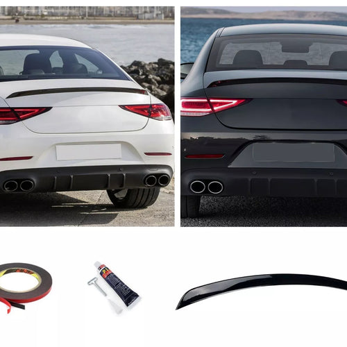 SPOILER POSTERIORE NERO LUCIDO per MERCEDES C257 CLS Coupé