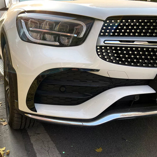 per MERCEDES X253 C253 GLC AMG LINE (FACELIFT) FLAPS AERODINAMICI ANTERIORI