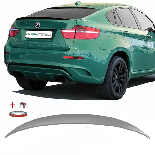 Spoiler Posteriore bagagliaio +3M per BMW X6 E71 E72 08-14
