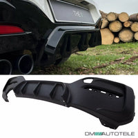 Diffusore Competition Nero Opaco 2 tubi per BMW F20 F21 M LCI