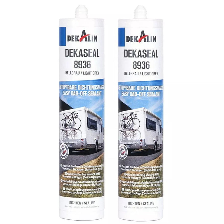 2 sigillante sigillante adesivo cartuccia Decalin Dekaseal 8936 310 ml grigio