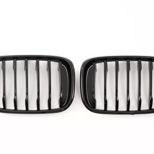 per BMW X3 X4 G01 G02 GRIGLIA RADIATORE LUCIDA NERO