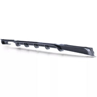 Diffusore posteriore carbonio +terminali doppio nero per BMW F30 F31 316 318 320
