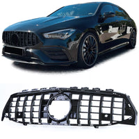 Griglia radiatore aspetto Nero adatta, per Mercedes CLA X118 dal 19
