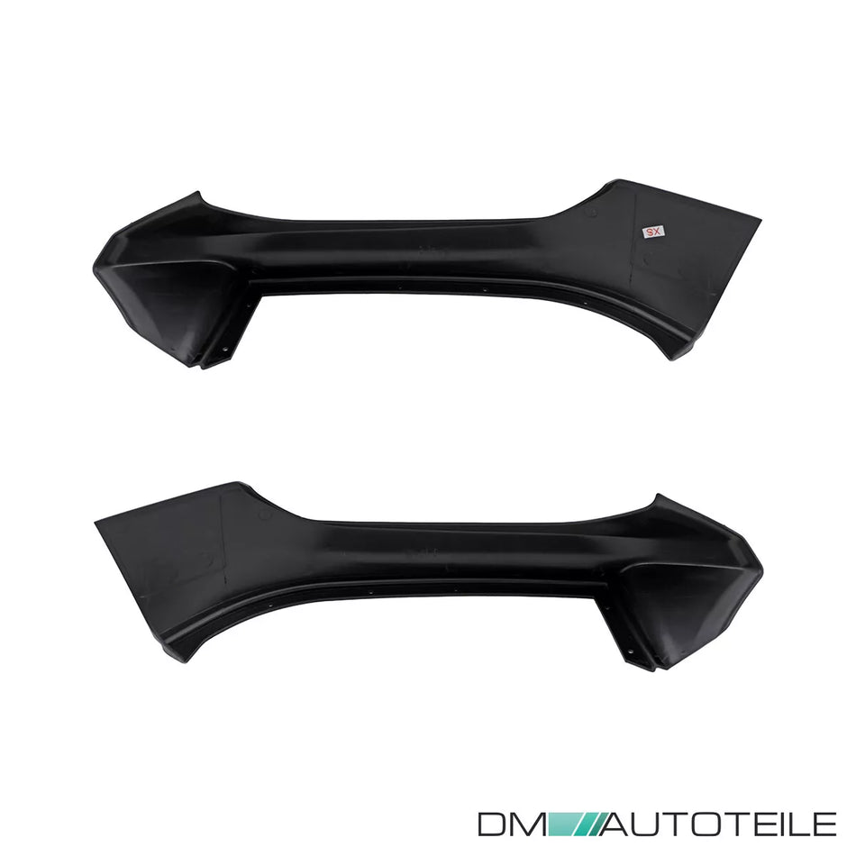 Flaps labbra spoiler Nero Lucido per BMW F20 F21 LCI confezione M 15-19