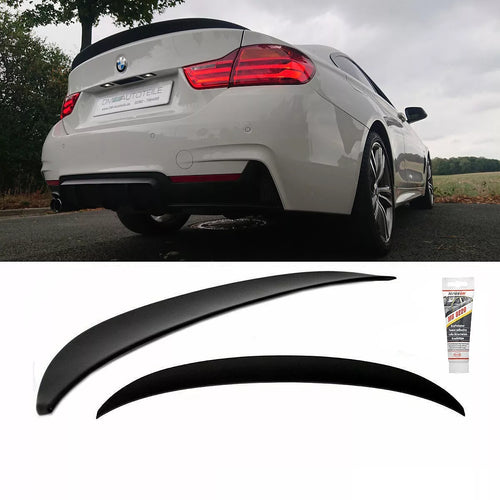 Spoiler Posteriore Nero Opaco per BMW Serie 4 F32 Posteriore +