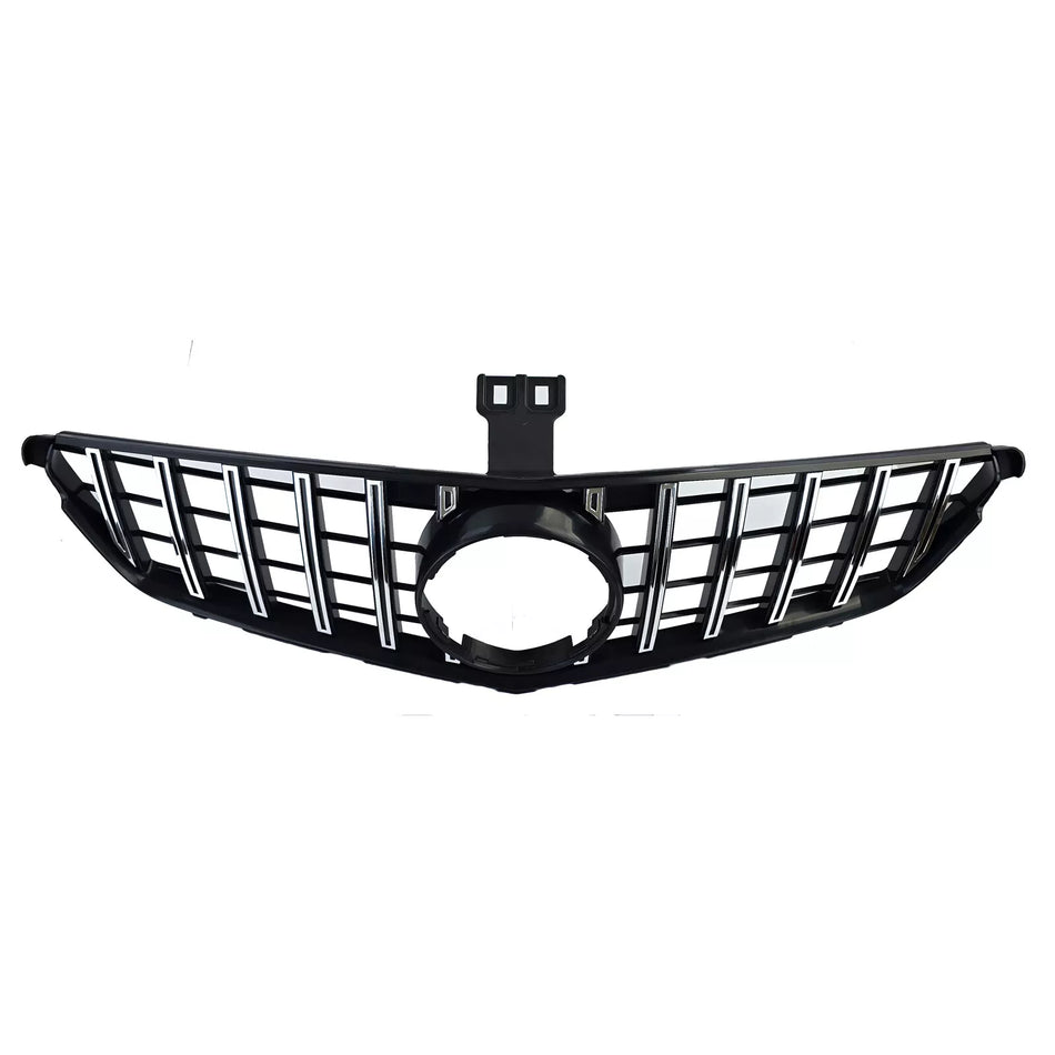 Griglia radiatore Sport nera lucida cromata per Mercedes Classe C W204 S204 C204