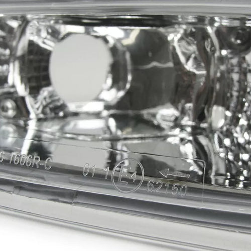 Kit fari in vetro trasparente + frecce cromate, per Mazda MX5 NA 90-98