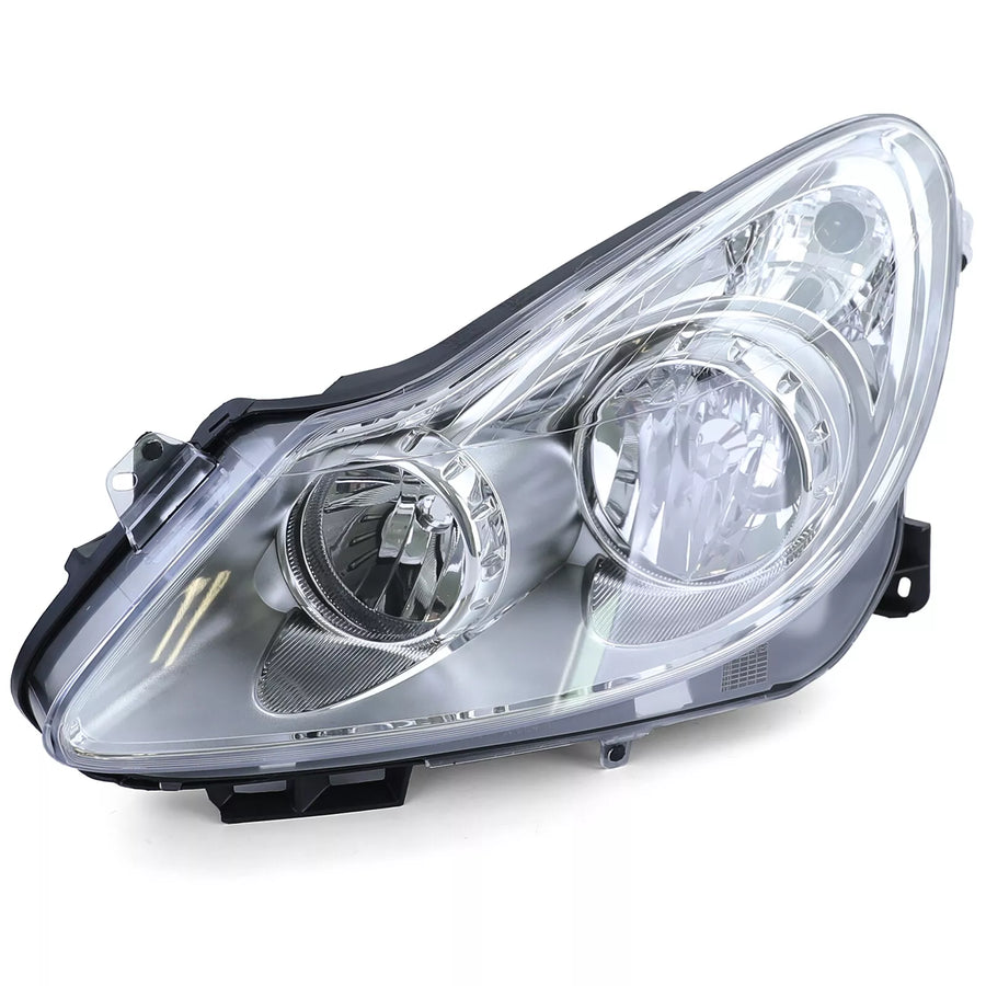 Faro proiettore H1 H7 sinistro per opel corsa d 06-11