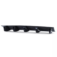 Diffusore posteriore universale a 5 pinne, per paraurti posteriore Nero