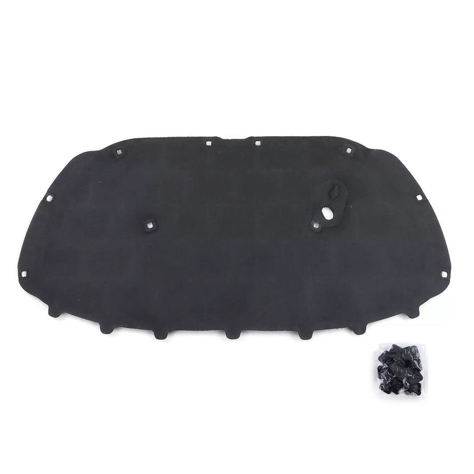 Isolamento cofano tappetino isolante con clip per VW Polo 6R 09-14