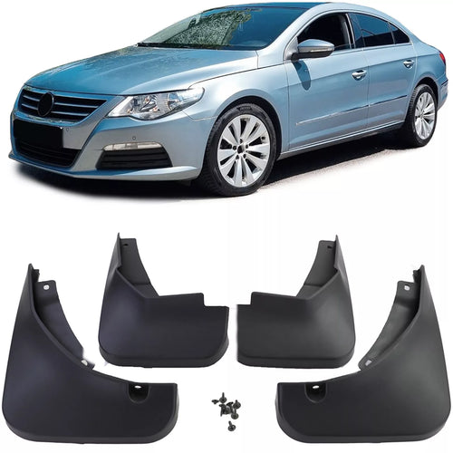 Set paraurti anteriore e posteriore nero per VW Passat CC 35 08-12