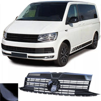 Griglia radiatore nera lucida per emblema per VW T6 Bus Transporter 15-19