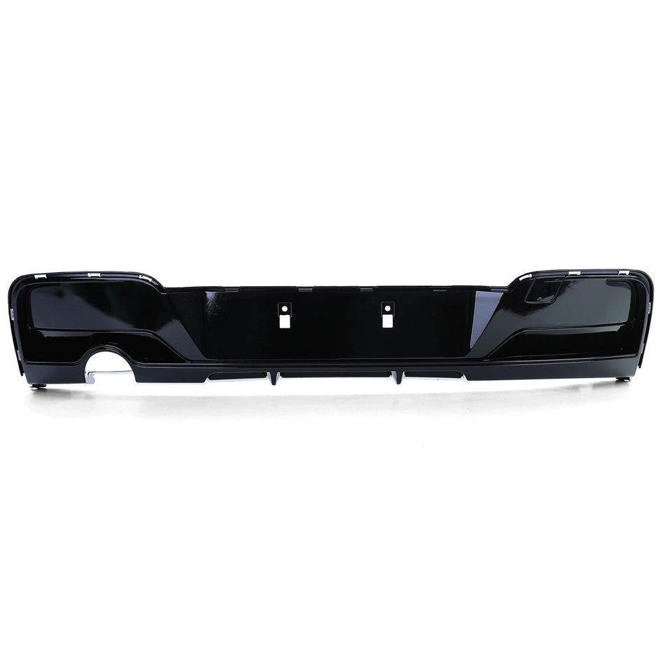 Diffusore posteriore nero lucido per BMW Serie 1 F20 F21 114 116 118 120 11-15