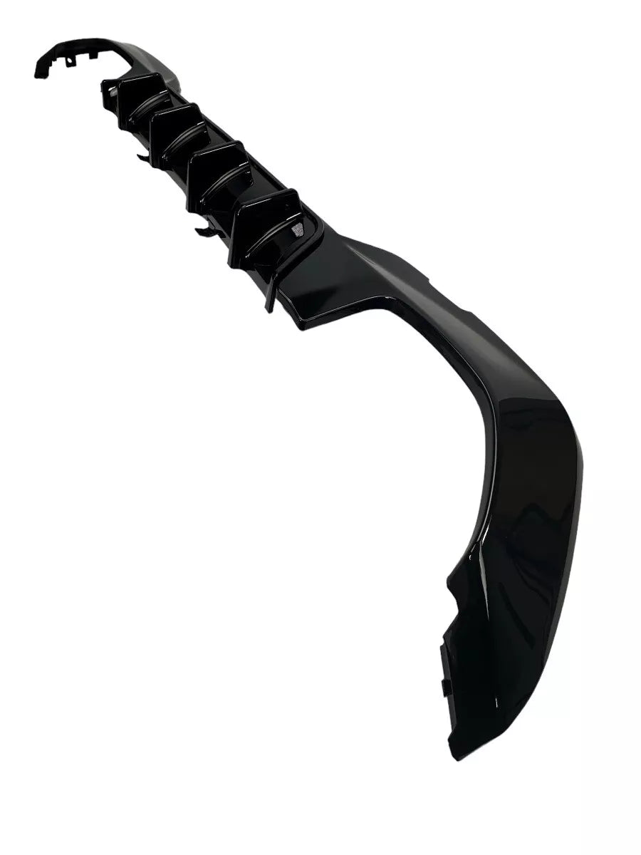 DIFFUSORE + MASCHERINE SCARICO NERO per BMW SERIE 3 G20/G20 2019-2022 con M – vista 2