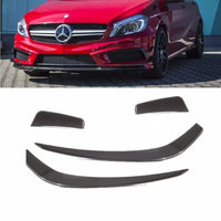 Spoiler Flaps attacchi SET 4 pezzi per Mercedes W176 non A45 AMG Aero Edition 1