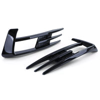 Telaio fendinebbia griglia GTI look nero lucido per VW Golf 7 12-16