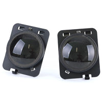 Frecce laterali LED nere coppia fumo adatte, per Jeep Wrangler JK 07-17