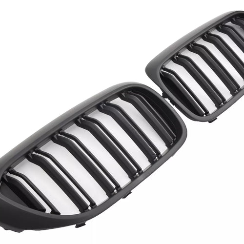 per BMW SERIE 5 G30 G31 SPORT GRIGLIA RADIATORE DOPPIO PONTE NERO OPACO