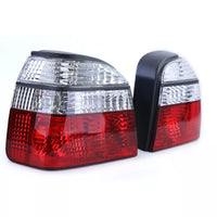 Luci posteriori vetro trasparente rosso bianco VW Golf 3 berlina cabrio 91-97