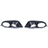 Parafanghi fendinebbia paraurti nero lucido, per BMW Serie 3 E46