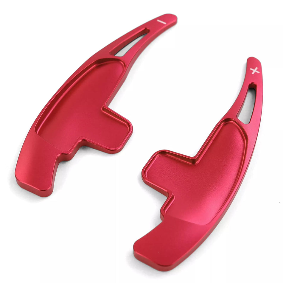 Palette Cambio Alluminio Rosso per Mercedes AMG A45 W176 C63 W204 E63 W212