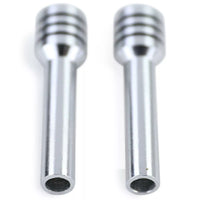 Coppia pinza porta alluminio lucido adatto per BMW Serie 3 E36 90-96 E30 83-90