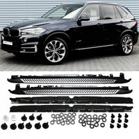 Pedoni Soglia Alluminio + Kit Montaggio  per BMW X5 F15 F85 2013