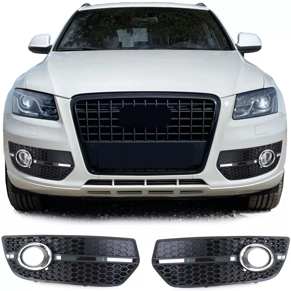 Paraurti griglia a favi per Audi Q5 8R 09-12 + S-Line