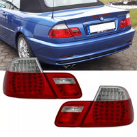 Set luci posteriori LED per BMW E46 Cabrio rosso bianco 99-03 non M3 lifting