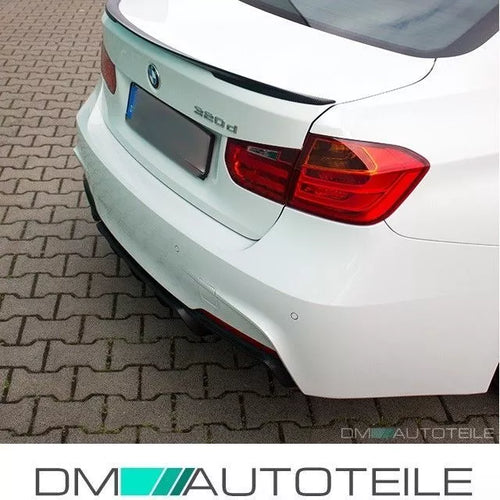 Spoiler Posteriore spoiler cofano Nero Lucido per BMW F30