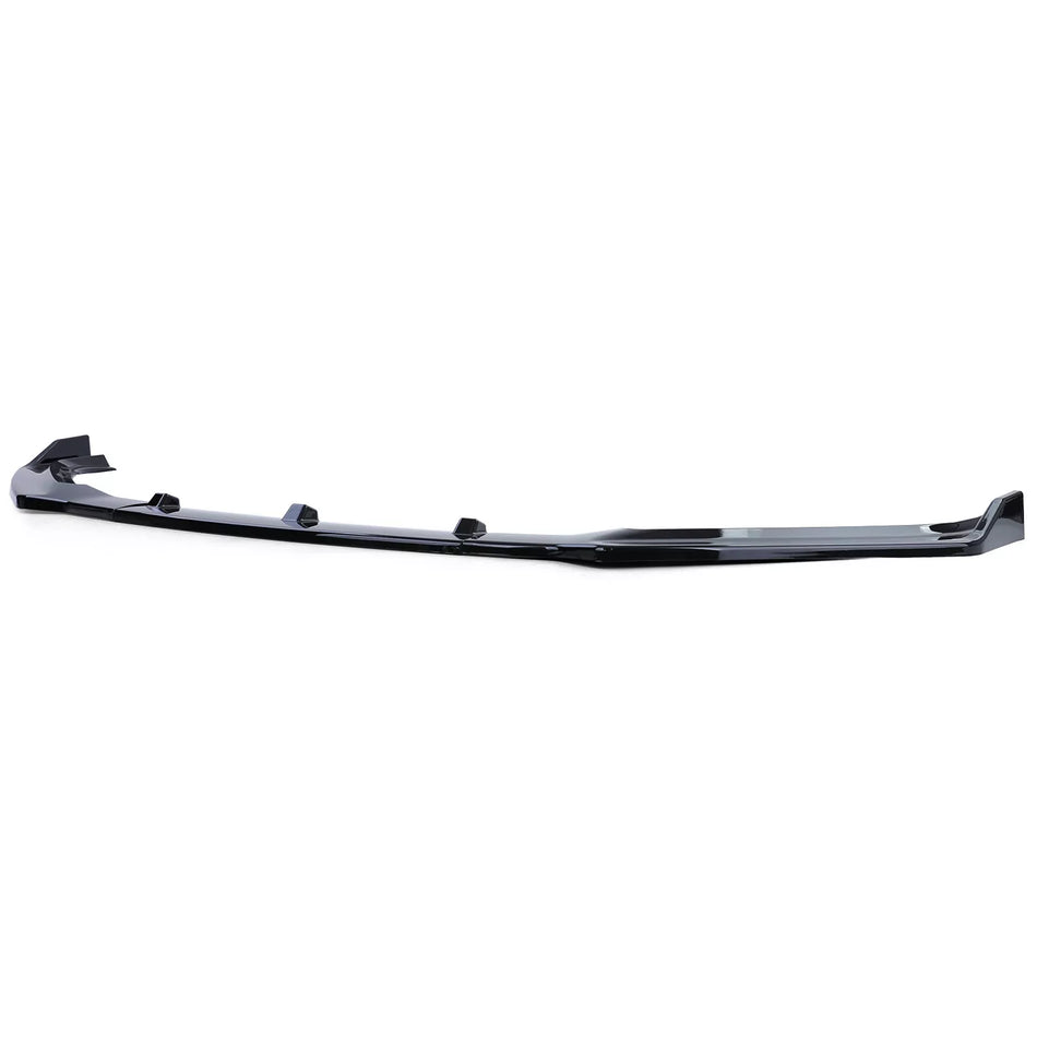 Lama Anteriore paraurti nero lucido per Audi A4 B9 8W 15-19