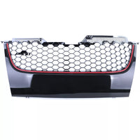 Griglia a favi Sport senza emblema + barra rossa per VW Golf 5 GTI 03-09