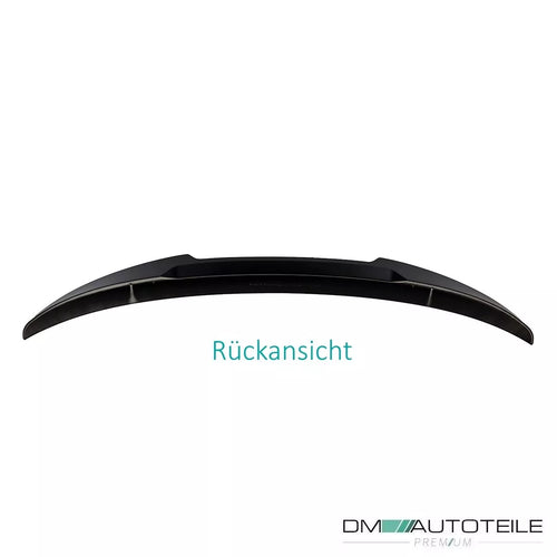 Spoiler Posteriore Nero Opaco forma a V per BMW F32 Coupé
