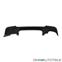 Diffusore posteriore Nero Lucido per BMW Serie 3 E92 E93 M Sport