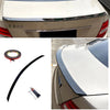 SPOILER POSTERIORE NERO LUCIDO per MERCEDES W204 CLASSE C