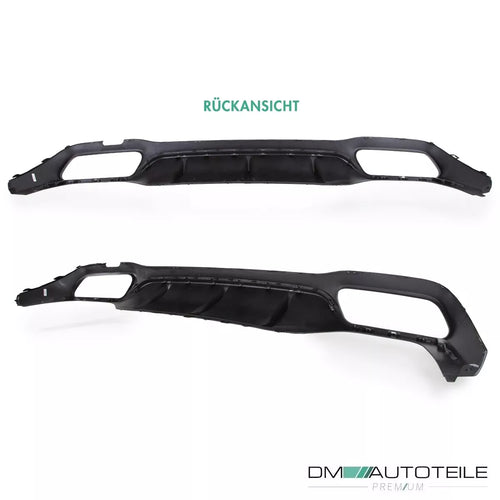 Diffusore Nero Lucido per Mercedes Classe E W213 AMG Line non E63