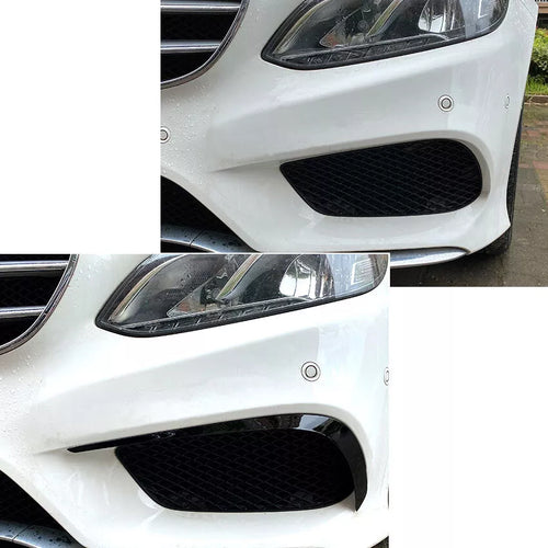 SPOILER ANTERIORE FLAPS SPOILER per MERCEDES W212 CLASSE E 2013-2015