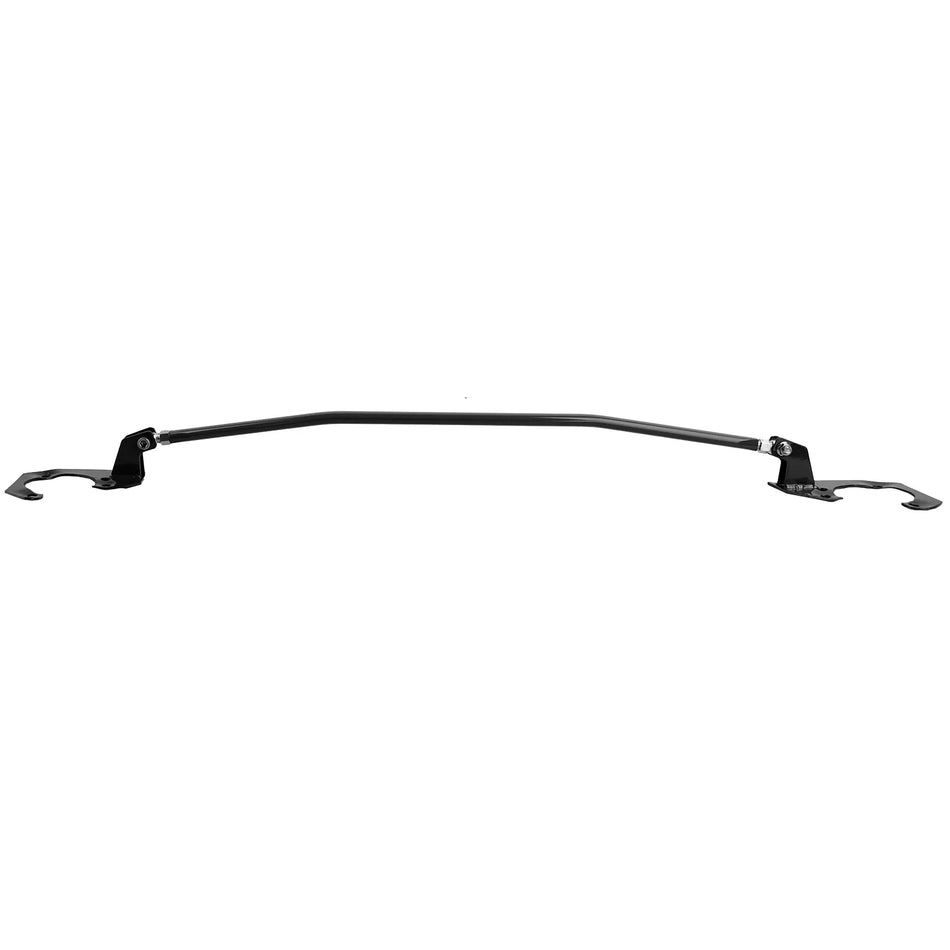 Barra alluminio nera regolabile, per BMW E46 6 cilindri 320i 323i 325i 328i 330i